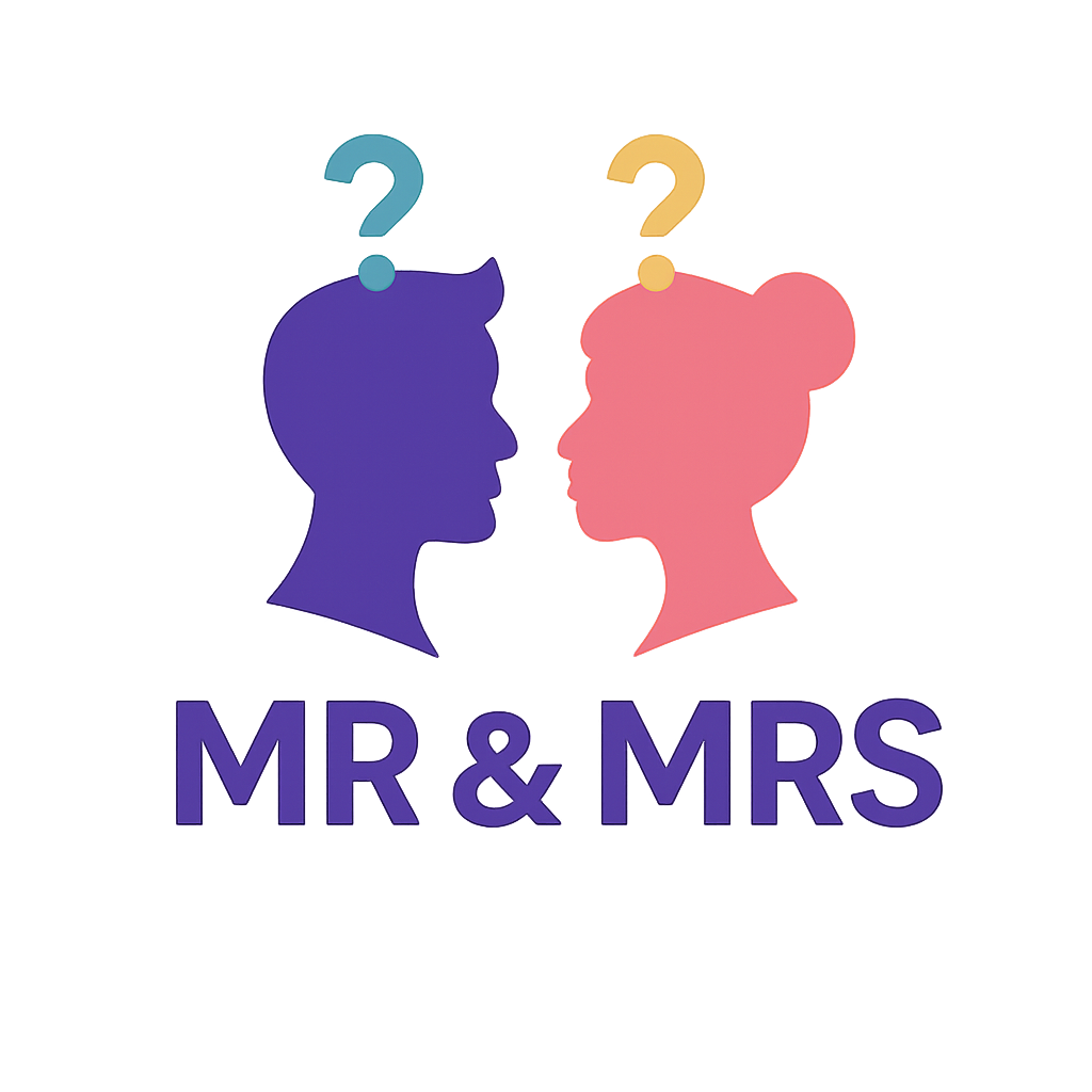 Mr & Mrs Game Logo